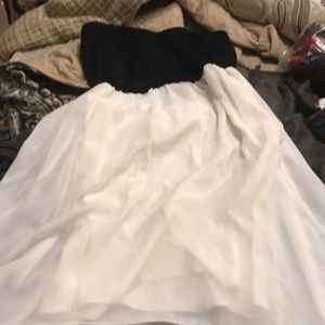 Dress back n white